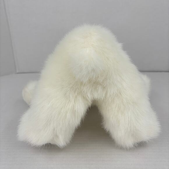 Folkmanis Polar Bear Cub Plush Puppet Full Body 14 Inch Realistic Stuffed Toy - Picture 7 of 10